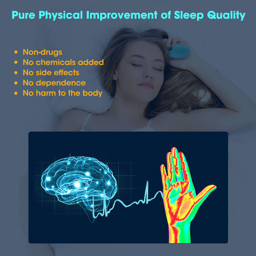 Smart Grip Micro Current Insomnia Help Device - zaranest
