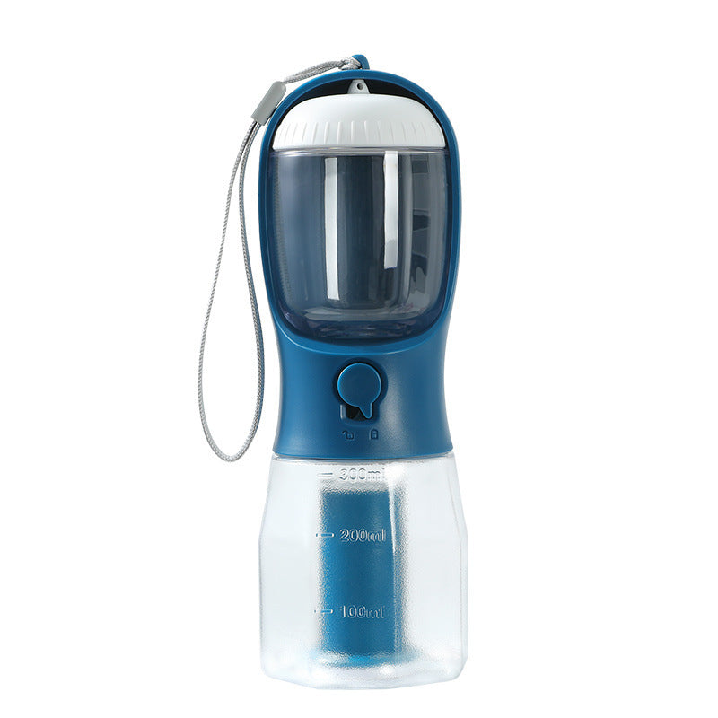 Dog Water Cup Drinking Food Garbage Bag Three-in-one Portable Small Multi-functional Pet Cups Pets Supplies.
