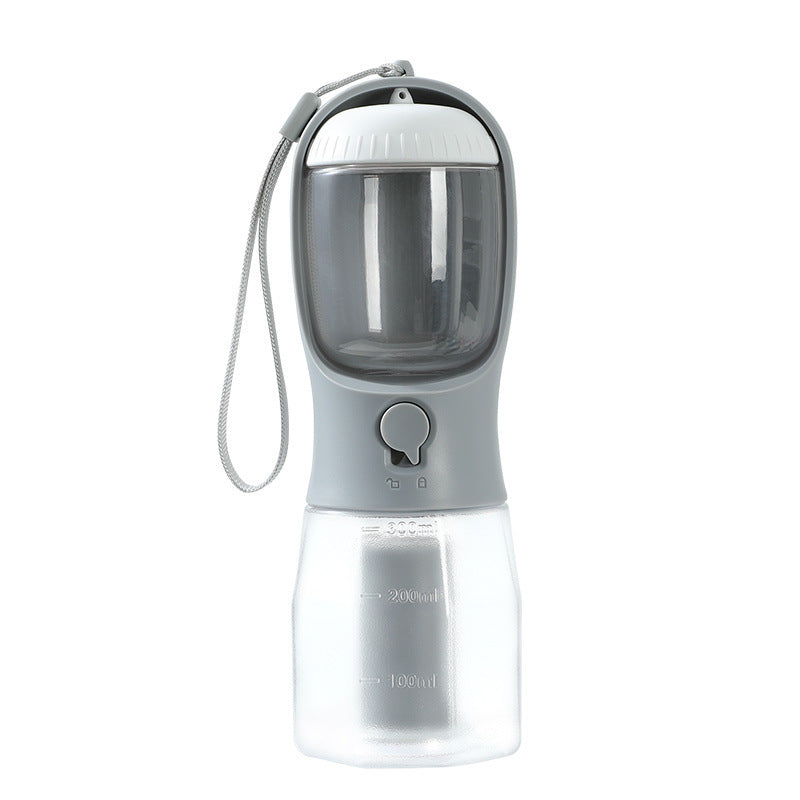 Dog Water Cup Drinking Food Garbage Bag Three-in-one Portable Small Multi-functional Pet Cups Pets Supplies.