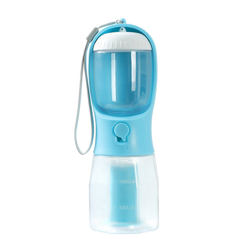 Dog Water Cup Drinking Food Garbage Bag Three-in-one Portable Small Multi-functional Pet Cups Pets Supplies.