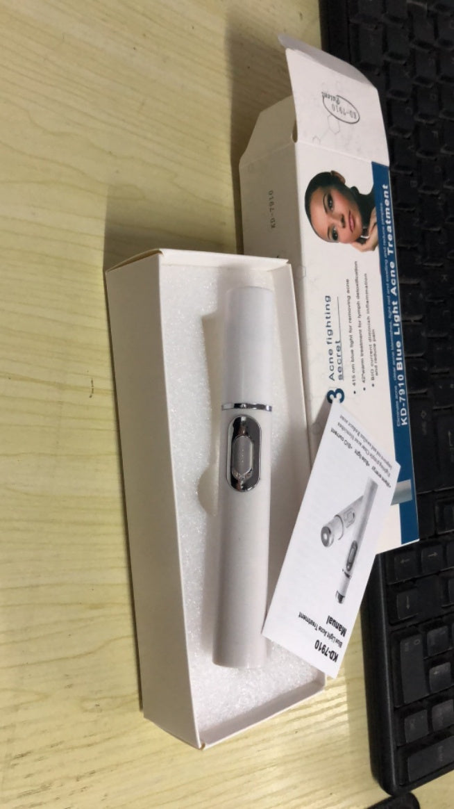 Blue Light Therapy Acne Laser Pen Soft Scar Wrinkle Removal Treatment Device Skin Care Beauty Equipment.