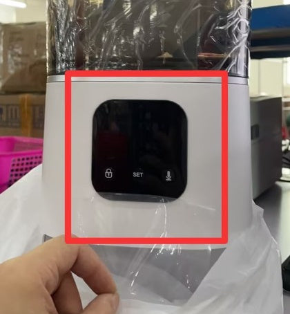 Pet Automatic Feeder Large Capacity Smart Voice Recorder APP Control Timer Feeding Cat Dog Food Dispenser With WiFi Pet Bowl.