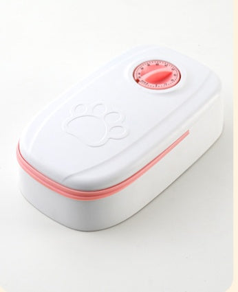Automatic Pet Feeder Smart Food Dispenser For Cats Dogs Timer Stainless Steel Bowl Auto Dog Cat Pet Feeding Pets Supplies.