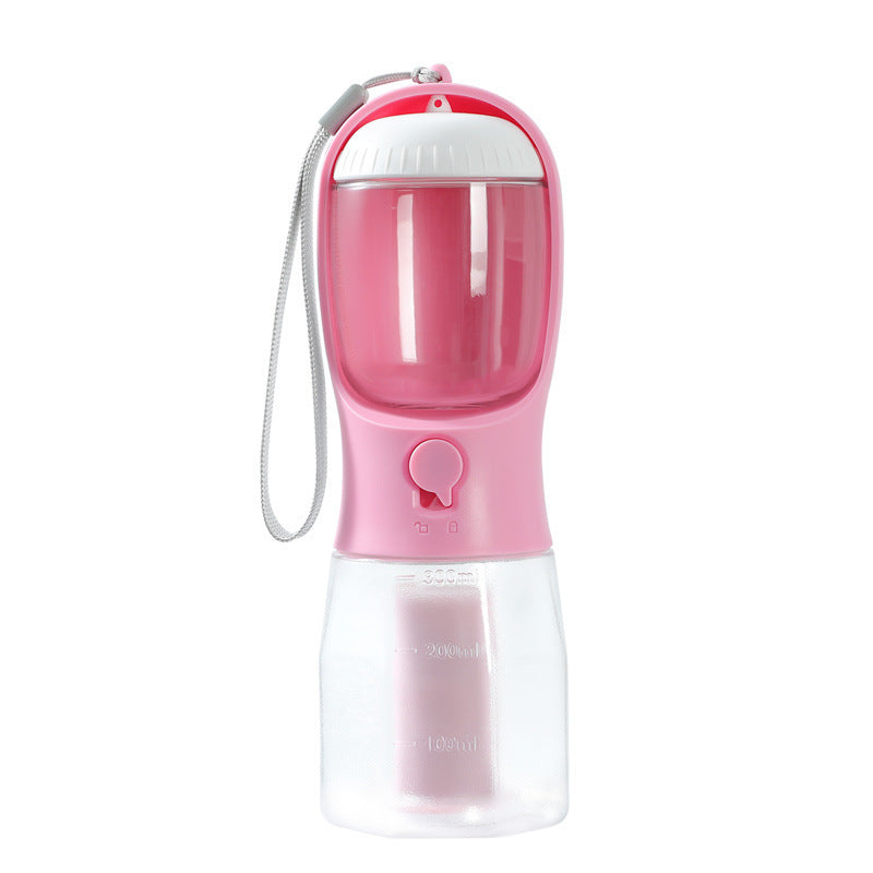 Dog Water Cup Drinking Food Garbage Bag Three-in-one Portable Small Multi-functional Pet Cups Pets Supplies.