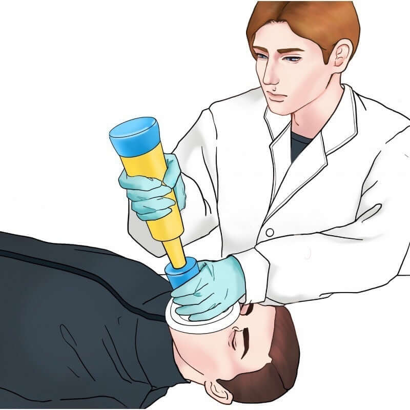 Breathing Trainer Suffocating Emergency Rescue Mask Artificial Cardiopulmonary Device - zaranest